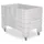 Stapelcontainer Pe Hxbxd 790x1030x630mm 276 Liter 4Wielen Grijs