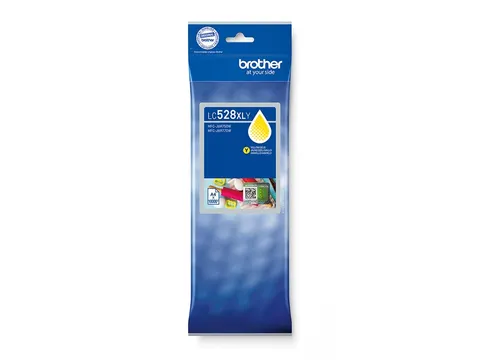 Inktcartridge Brother LC-528XLY geel