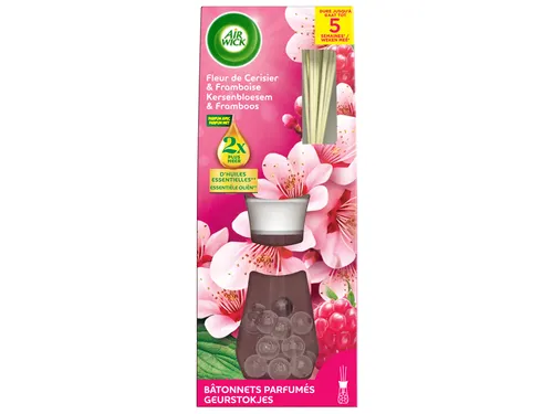 Geurstokjes AirWick Kersenbloesem Framboos 25ml