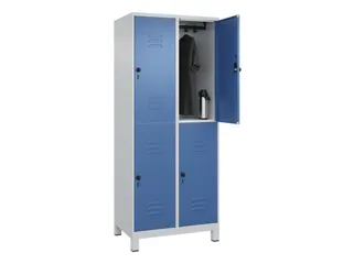 dubbeldekse locker,HxBxD 1950x800x500mm,2x2vak.,vak B 400mm - 3