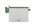 etui A4 Phat-Bag transparant beige met ritssluiting