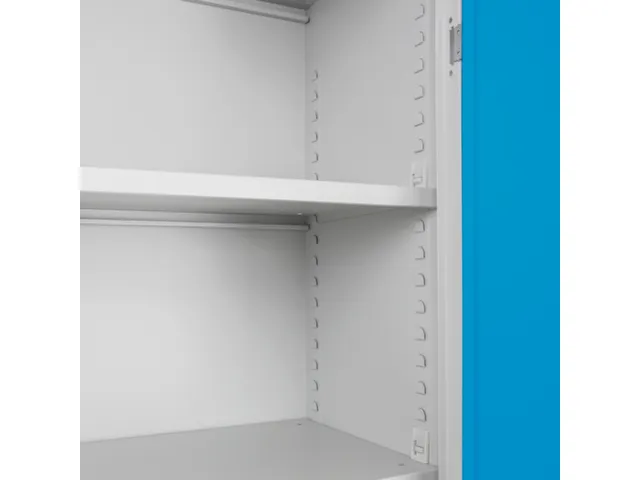 universele kast,HxBxD 1950x920x420mm,4xStalen bodem,duwstangsluiting