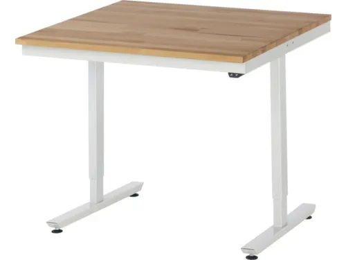 Werkbank elektrisch hoogte verstelbaar 720-1120x1000x1000mm beukblad