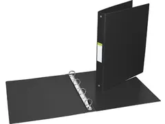 Ringmap A4 4 Ringen van 26mm O-mech Zwart