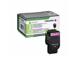 Tonercartridge Lexmark 71B20M0 rood