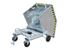 Kiepwagen,waterdicht,HxLxB 1220x1390x1070mm,0,6m³,draagverm. 300kg