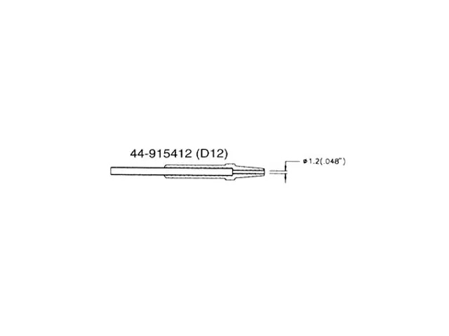 Panne DE Rechange 1.2mm Pour Station DE Dessoudage VTDESOL2 / Vtssd /