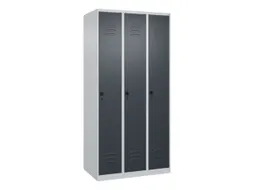 locker voor scheiding van kleding,HxBxD 1850x900x500mm,3vak