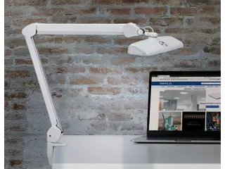 Werkpleklamp MAUL Intro LED tafelklem dimbaar wit - 4
