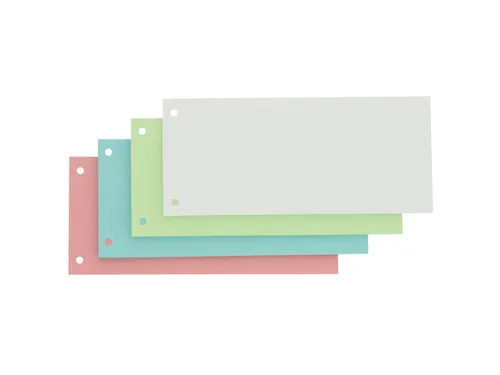 Scheidingsstrook Oxford smal 240x105mm 190gr assorti