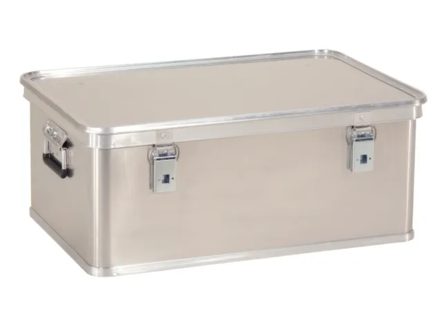 Aluminium Transportkist Hxlxb 270X655X435Mm 60L Stapelbaar