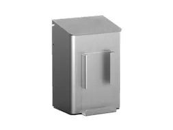 Hygiënebak 6 Liter Aluminium Met Zakjeshouder