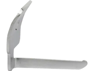 Ophanghaak Vikan 0616 1 haak 48mm RVS - 2