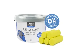 Klei Creall Play-it Ultra Soft helder geel 1100 gram - 3