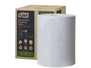 Reinigingsdoek Tork 530237 Heavy-Duty W1/2/3 multifunctioneel Blauw - 1