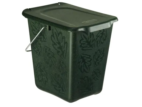 Afvalemmer Greenline 7 liter Groen