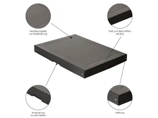 PureBox Black A3 40mm - 5