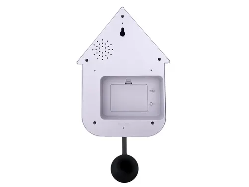Wandklok NeXtime Twitter 21,5x41,5 cm lavendel