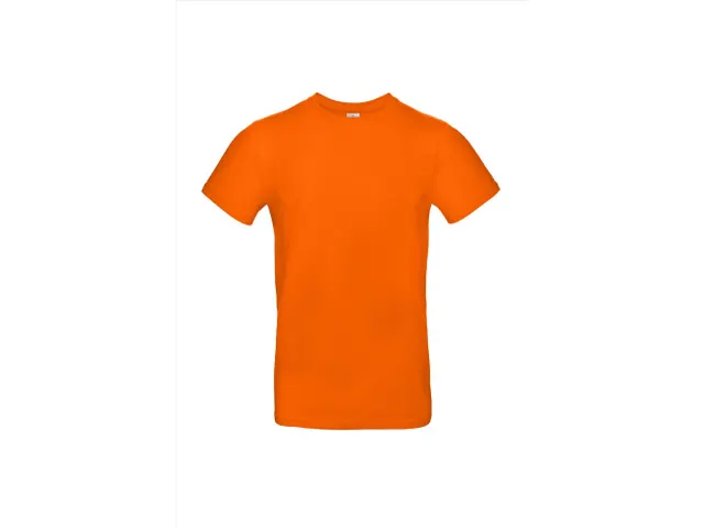 B&C #E190 T-shirt, oranje, maat S, per stuk