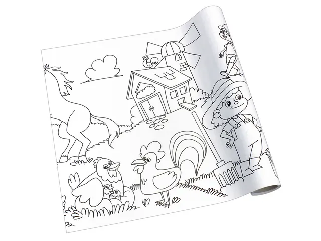 Tekenrol Info Creative Farm 300mm x 4m