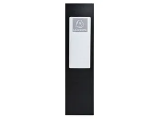 Klasseerdoos glansk. rug 80mm A4 zwart - 4