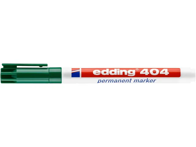 Viltstift edding 404 rond 0.75mm groen