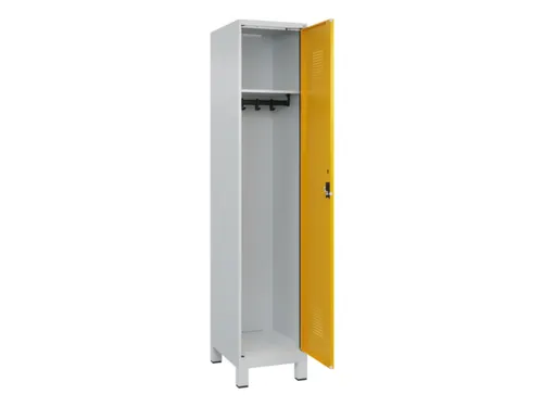 locker,HxBxD 1950x400x500mm,1vak,vak B 400mm,cil.-slot,voeten