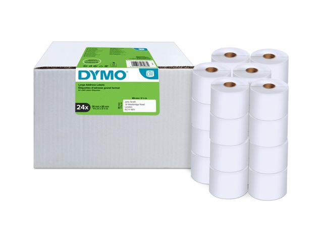 Etiket Dymo 13187 Labelprint Eurolabel 36x89mm eco S0722390 | DymoEtiket.nl