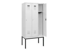 schoollocker,HxBxD 1950x900x500mm,3vak,vak B 300mm,cil.-slot