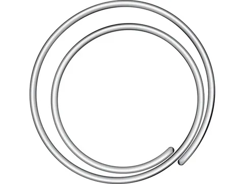 Paperclips Alco Circular 20mm spiraalvorm doos à 50 stuks