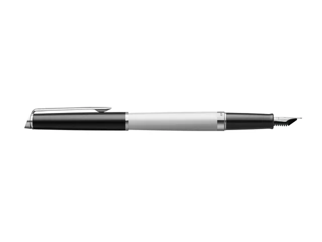 Vulpen Waterman Hémisphère Colour Blocking black en white CT fijn