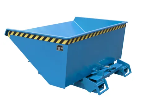 kiepbak,HxLxB 865x1485x1570mm,0,9m³,draagverm. 1000kg,RAL 5012