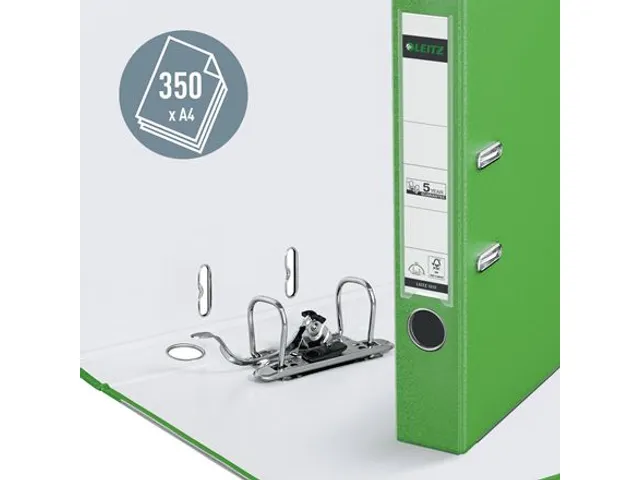 Ordner Leitz 1015 A4 50mm PP lichtgroen
