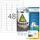 HERMA 9536 Weervast Outdoor folie-etiket A4 45,7x21,2mm Wit 1920 stuks