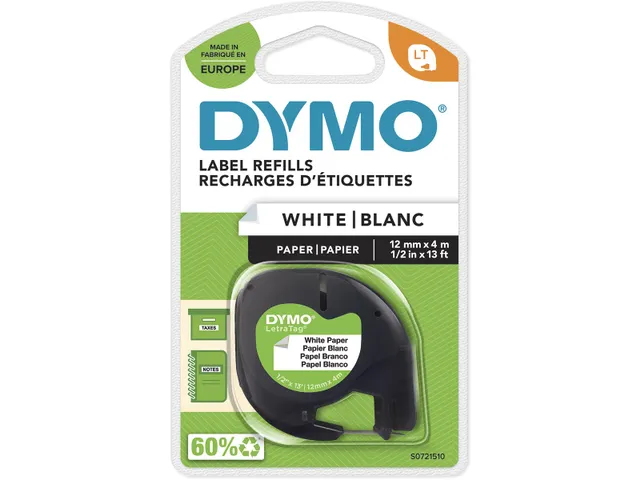Display 10x Letratag 200B + 10x Letratag 100H +40x Tape papier/plastic