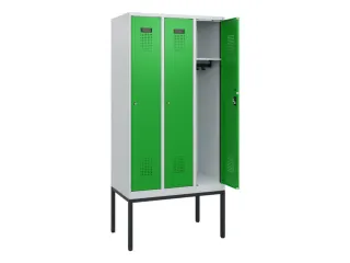 schoollocker,HxBxD 1950x900x500mm,3vak,vak B 300mm,cil.-slot - 1