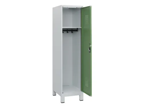 schoollocker,HxBxD 1630x400x500mm,1vak,vak B 400mm,cil.-slot,voeten