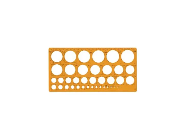 Cirkelsjabloon Maped Technic 1-35mm