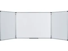 Tableau blanc Excellence émaillé trio 120x90cm (fermé)