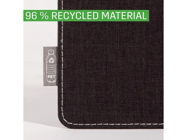 Bureauonderlegger EYE STYLE l.grijs-zwart 600x450x7mm