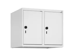 opzetkast,v. locker,2vak.,vak B 300mm,HxBxD 500x600x500mm,vleugeldeur