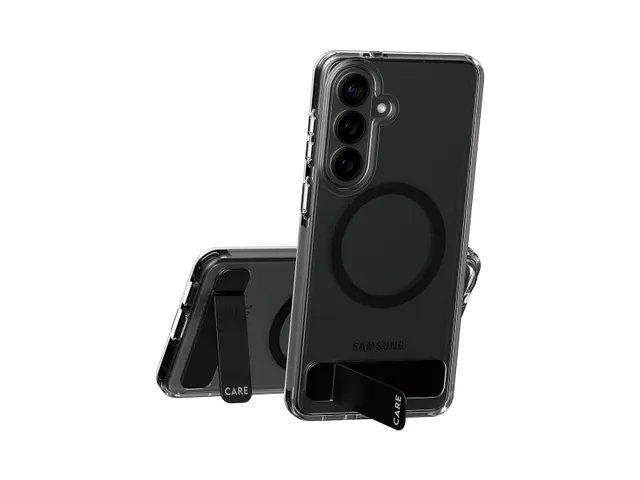 PanzerGlass CARE by Kickstand Case Transparent w. Qi Samsung Gal
