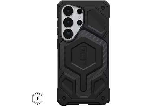 Monarch Pro Samsung S26 Ultra Hoesje Magnetic Back Cover Carbon Fiber