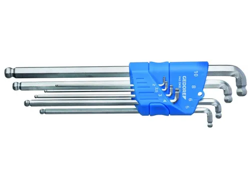 H 42 DKEL-88 Inbussleutel L-sleutelset XL 8-delig 2-10mm