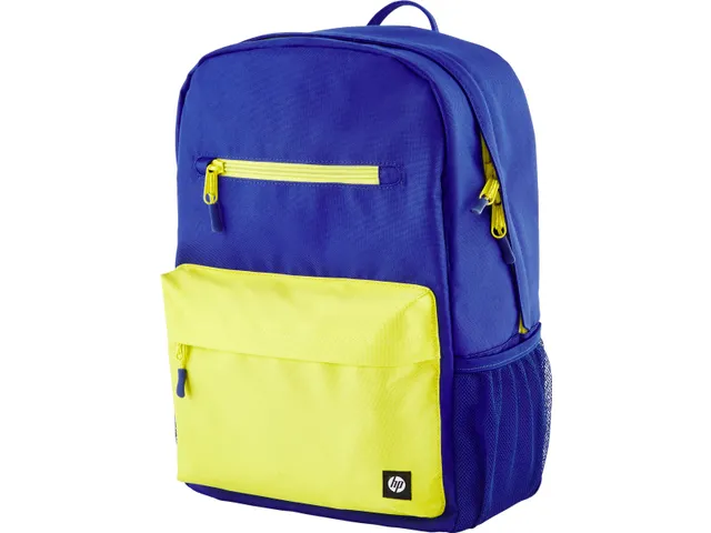 HP Campus 15.6 inch Notebook Backpack Blauw/Geel 7K0E5AA