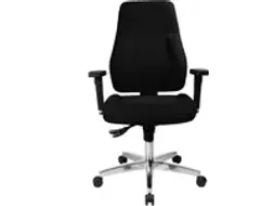 OUTLET Bureaustoel Topstar Point 91 zwart stof