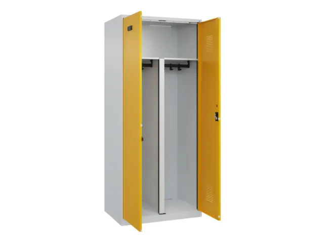 PBM-locker,HxBxD 1850x800x500mm,2vak,vak B 400mm,cil.-slot