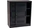 Euroseats Schuifdeurkast 105x90x40cm Zwart