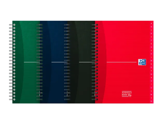 Répertoire téléphonique Oxford Essentials A5 72fls double spirale a