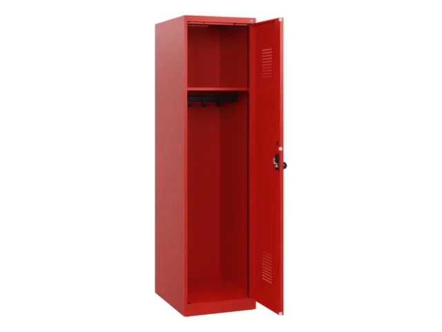 schoollocker,HxBxD 1530x400x500mm,1vak,vak B 400mm,draaigrendel